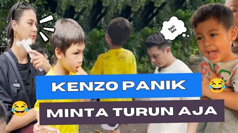 Kenzo Panik Teriak Minta Turun Dari Kapal Untung Ada Kakak Baik