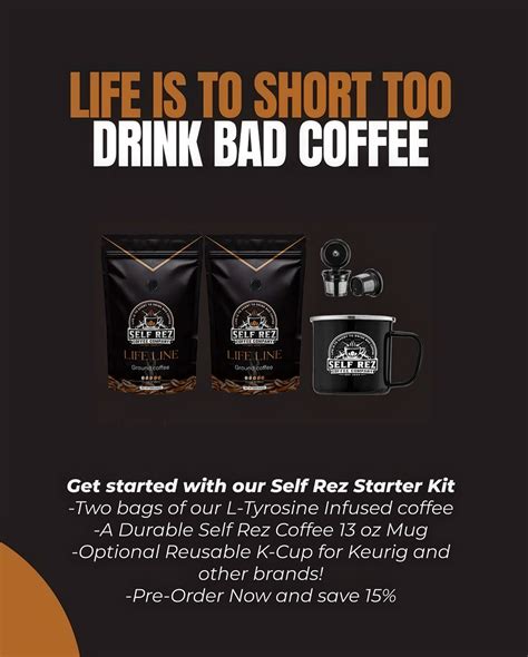 ☕️ Elevate your coffee game with... - Self Rez Coffee Company | Facebook