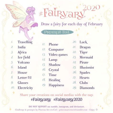 Fairyary February Art Challenge BrushWarriors Art Journal