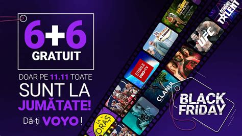 VOYO la ofertă de Black Friday 2022 Plătești șase luni și te uiți un