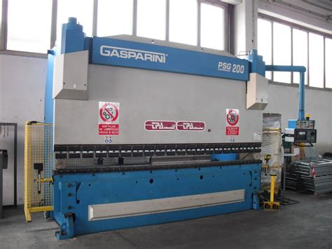 Pressa Piegatrice Gasparini 4000 X 200 Ton Sidicom Group Srl