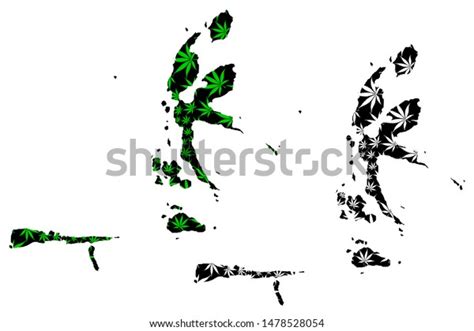 North Maluku Subdivisions Indonesia Provinces Indonesia Stock Vector