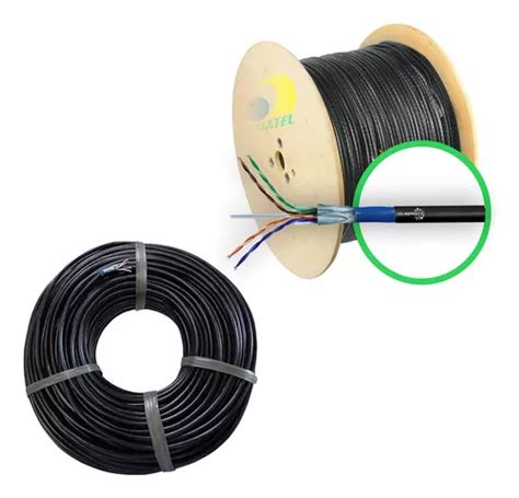 Cabo De Rede Ftp Cat6 23 Awg Blindado Dupla Capa Bobina 30m MercadoLivre