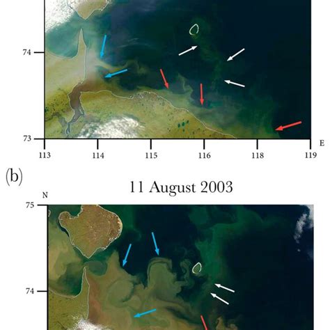 Modis Terraaqua Corrected Reflectance Images Of Ao Illustrating A