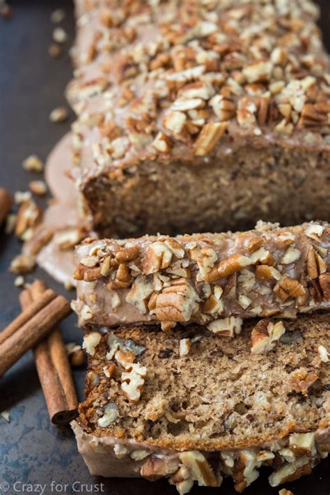 Best Banana Nut Bread Recipe With Pecans Crazy For Crust Recipe Banana Pecan Bread Banana