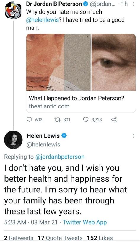 Have you seen this tweet already? Helen Lewis, a self-proclaimed progressive, have wished good ...