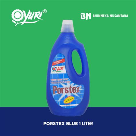 Jual Yuri Porstex Porcelain Ceramic Cleaner Biru 1000 Ml Jakarta