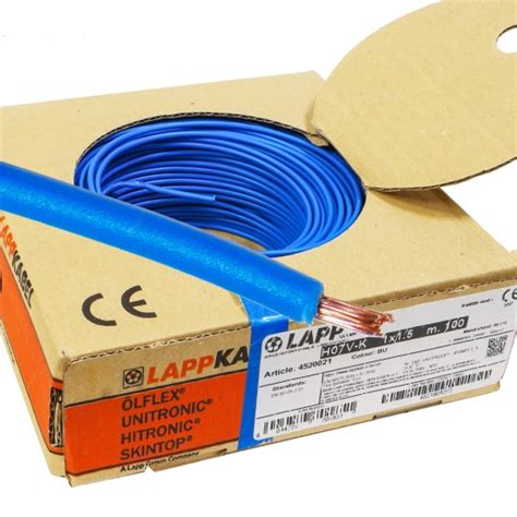 Przewód kabel linka LGY 1 5 mm niebieska LAPP Kabel 100m s1007757 Lapp