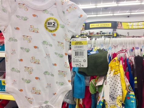 Dollar General Additional 50 Off Clearance Baby Onesies And Beanies