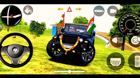 Dollar Song Modified Mahindra Black Thar Mahindra Thar Game