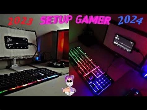 Meu Setup Gamer Mobilador 2023 2024 Atualizado Teclado E Mouse No