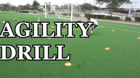 Goalkeeper Training Agility Drill Youtube