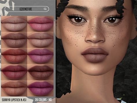 The Sims Resource IMF Soraya Lipstick N 451