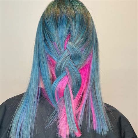 How To Create Pink And Blue Hair Wella Professionals