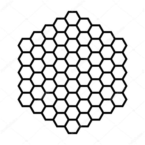 Hexagon pattern field — Stock Vector © Kilroy #65686027