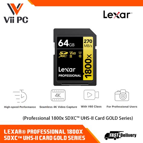 Lexar Professional X Gb Gb Gb Gb Sdxc Uhs Ii Card