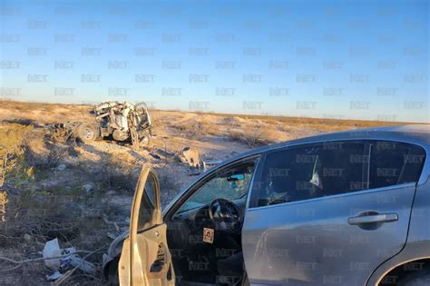 Se Registra Fuerte Accidente En Carretera A Casas Grandes