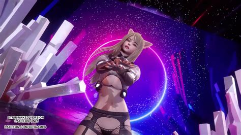 MMD G I DLE TOMBOY Hot Kpop Dance Ahri Akali Evelynn Kaisa League