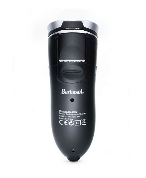 Barbasol 1100 Series Rechargeable Wet Dry Rotary Shaver Macys