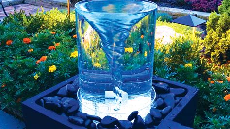 Vortex Fountain | Diy fountain, Diy water feature, Large water features