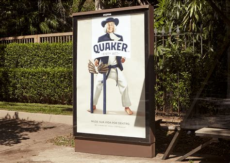 Quaker Logo campaign on Behance