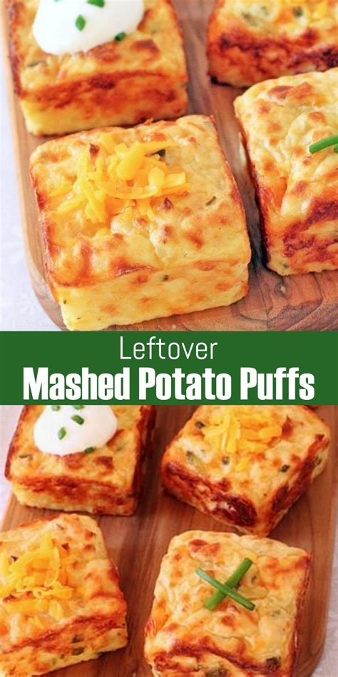 Leftover Mashed Potato Puffs Girls Dishes