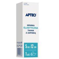 Bandaż Elastyczny Apteo 12 cm X 5 M SYNOPTIS PHARMA AGD Sklep EMPIK