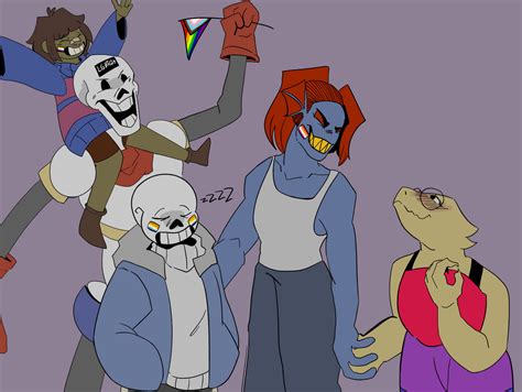 Undertale Happy Pride Month By Colorexe26 On Deviantart