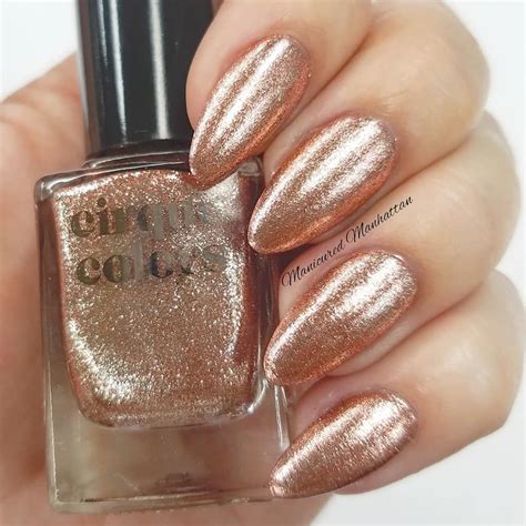 Cirque Colors HALCYON Rose Gold Metallic Nails Metallic Nail Polish