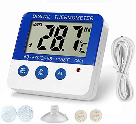 Fridge Freezer Thermometer Max Min Memory Refrigerator Thermometer High