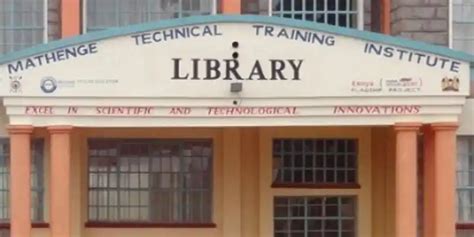 Mathenge Technical Training Institute Courses And Fee Structure