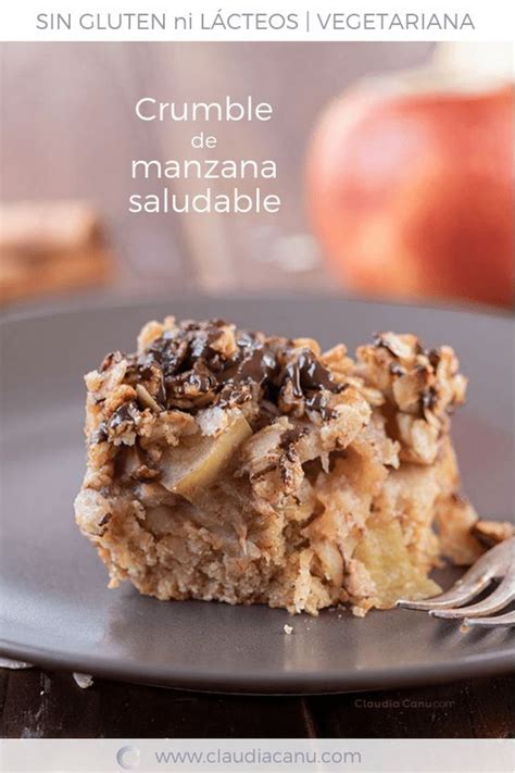 El Mejor Crumble Saludable De Manzana Y Avena ¡con Vídeo Receta 🍎