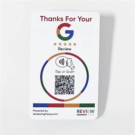 Google Review Tap Cards Review Highway