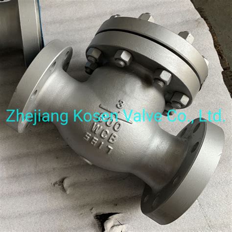 API 6D Industrial A216 Wcb Swing Check Valve China Swing Check Valve