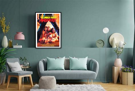 The Slumber Party Massacre Retro Horror Movie Poster Digital Download Etsy