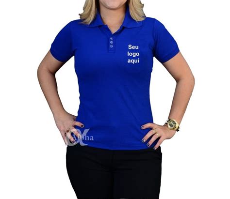 Camiseta Polo Piquet Pv Algod O Dry Fit Personalizada Para Trabalhar Em