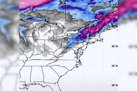 Forecasts Predict "Slight Chance" For First Major Snowstorm To Hit The East Coast