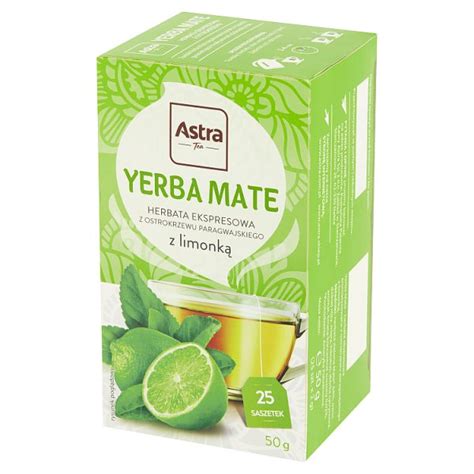 Astra Herbata Ekspresowa Yerba Mate Z Limonk G X G Szt