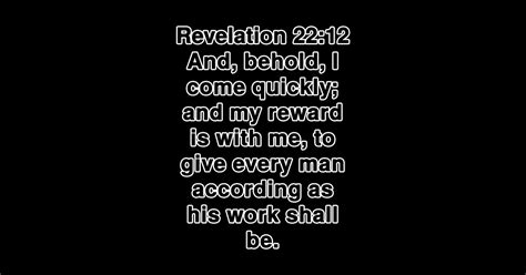 Revelation 2212 Kjv Bible Verse Typography Revelation Magnet
