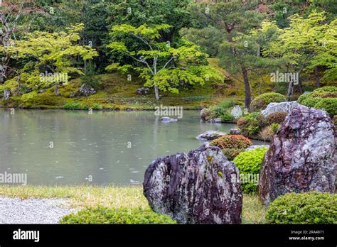 Kyoto Japan 2023 Sogenchi Pond Garden At World Heritage Tenryu Ji