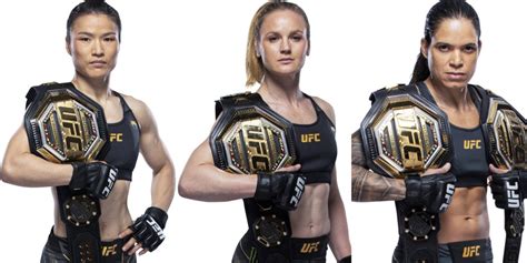 Women's MMA Rankings on Twitter: "The reigning female UFC champions ...