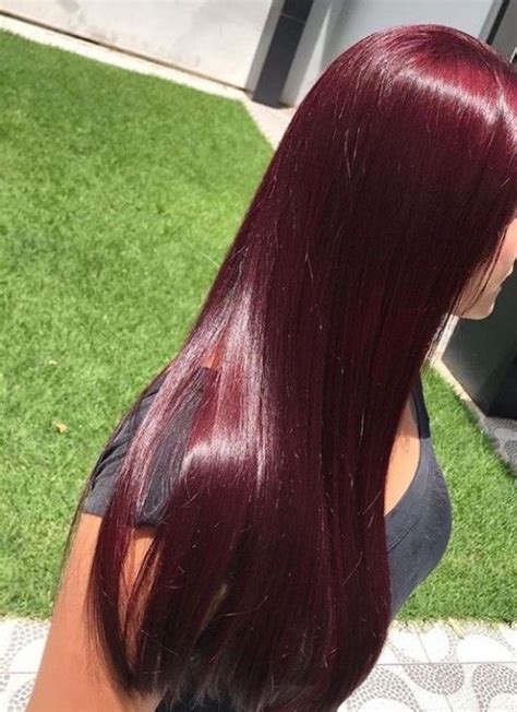 Pin By Катя Стёпина On макияж Red Hair Inspo Burgandy Hair Wine Hair