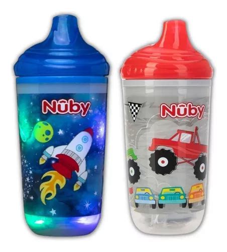 Kit 2 Copos Pisca pisca Térmico Bico Rigido 300ml Nuby MercadoLivre