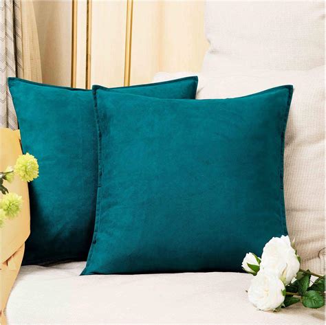 Home Décor Suede Throw Pillows Home Garden