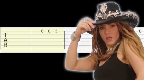 El Jefe Shakira Fuerza Regida Guitarra Tutorial Youtube