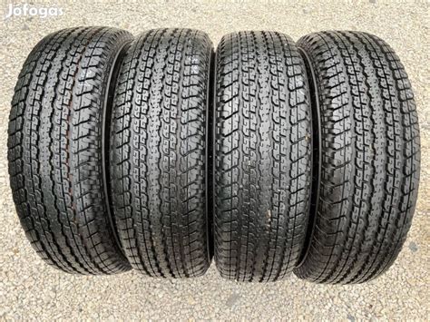 255 70 R18 Bridgestone Dueler H T nyári gumi 8mm Lepsény Felnik