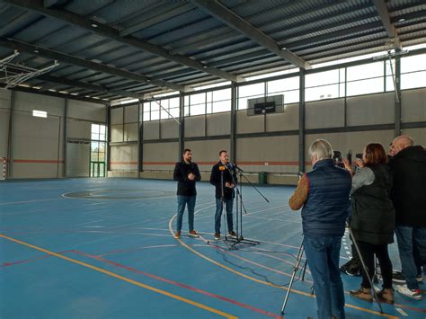 Ya está inaugurada la pista anexa del Pabellón Municipal Ayuntamiento