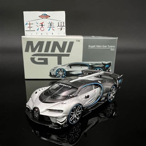 Life Aesthetics Mini Gt Bugatti Vision Gran Turismo Supercar