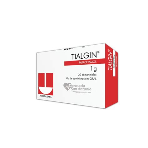 Tialgin Grs X Comp Farmacia San Antonio