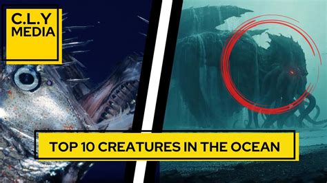 Top 10 Creepiest Deep Sea Creatures Youtube